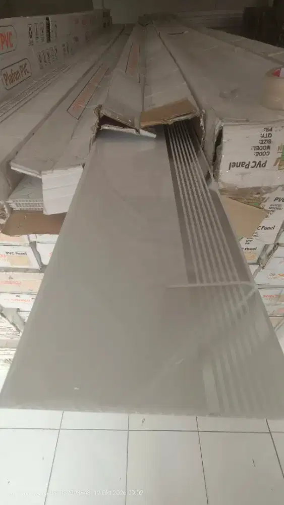 Plafon PVC menerima jual bahan dan terpasang