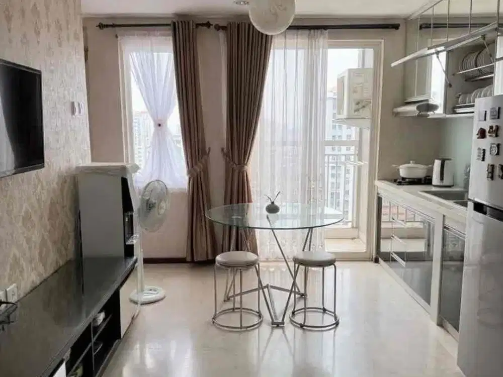 Dijual apartemen royal mediterania garden residences type 2 Bedroom furnished