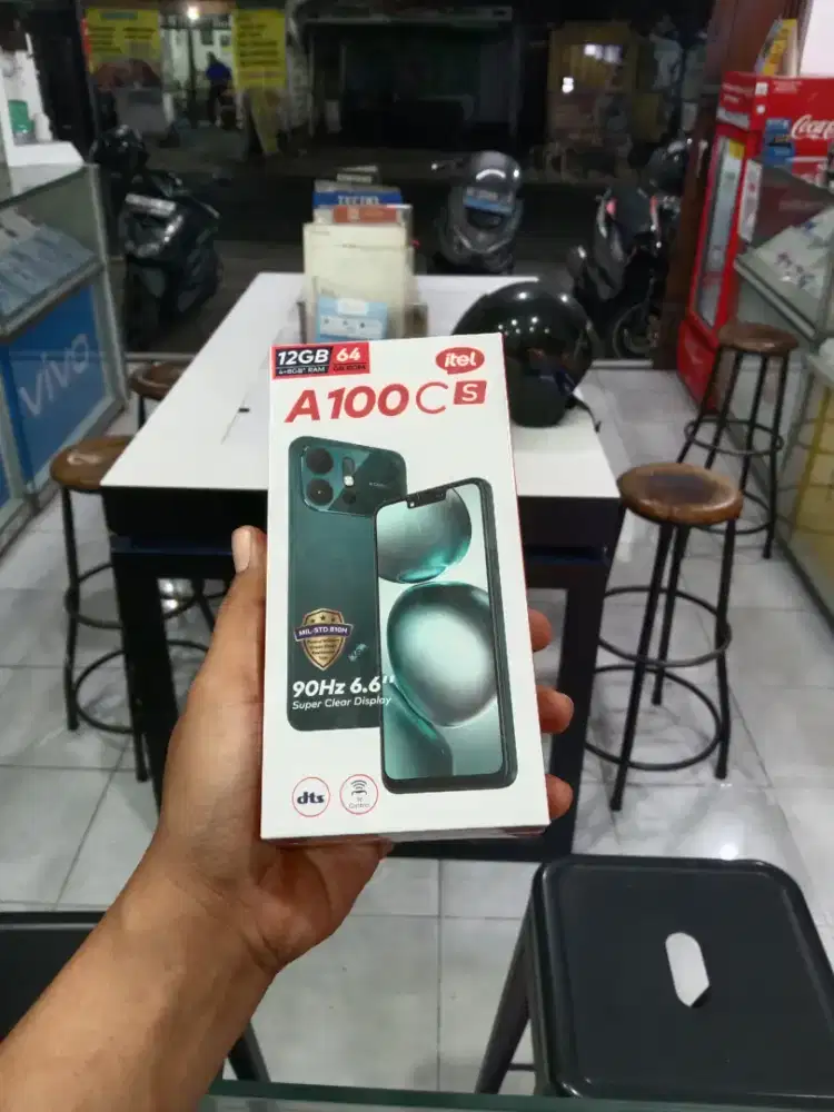 [ Fast respon WA ] Itel A100cs 4+8/64 Garansi resmi 1thn