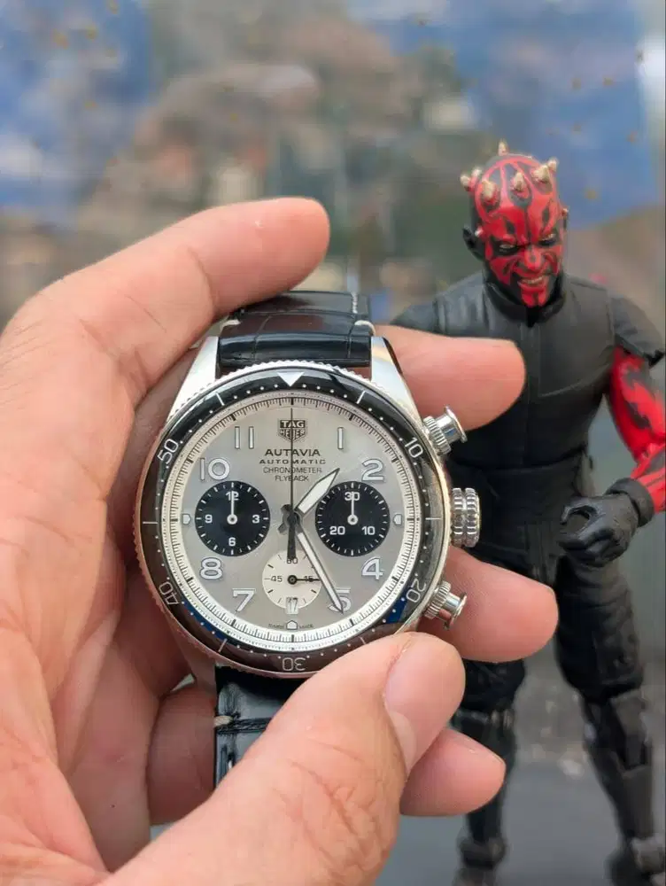 TAG Heuer Autavia Automatic Chronograph Silver Dial – Preloved