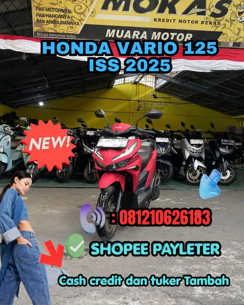 HONDA VARIO 125 ISS 2025 CASH CREDIT