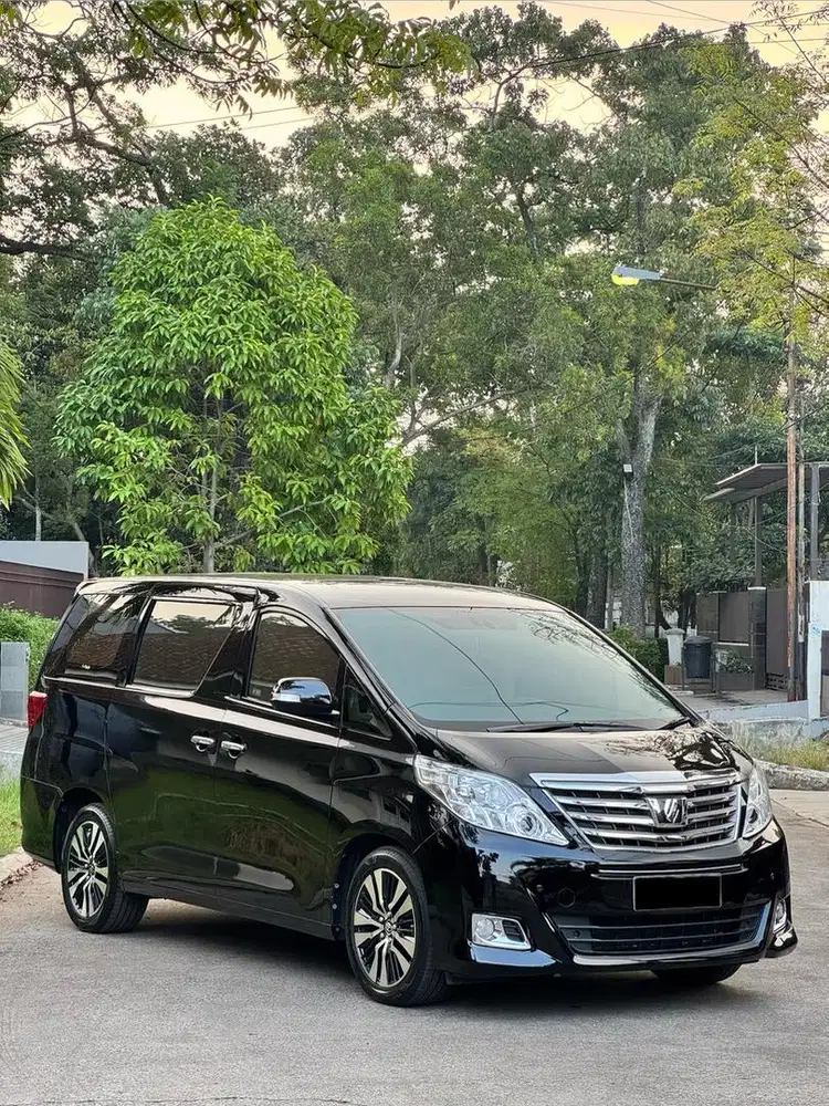 Toyota Alphard G ATPM Matic Hitam 2012 Mulus Istimewa - Sultan Class
