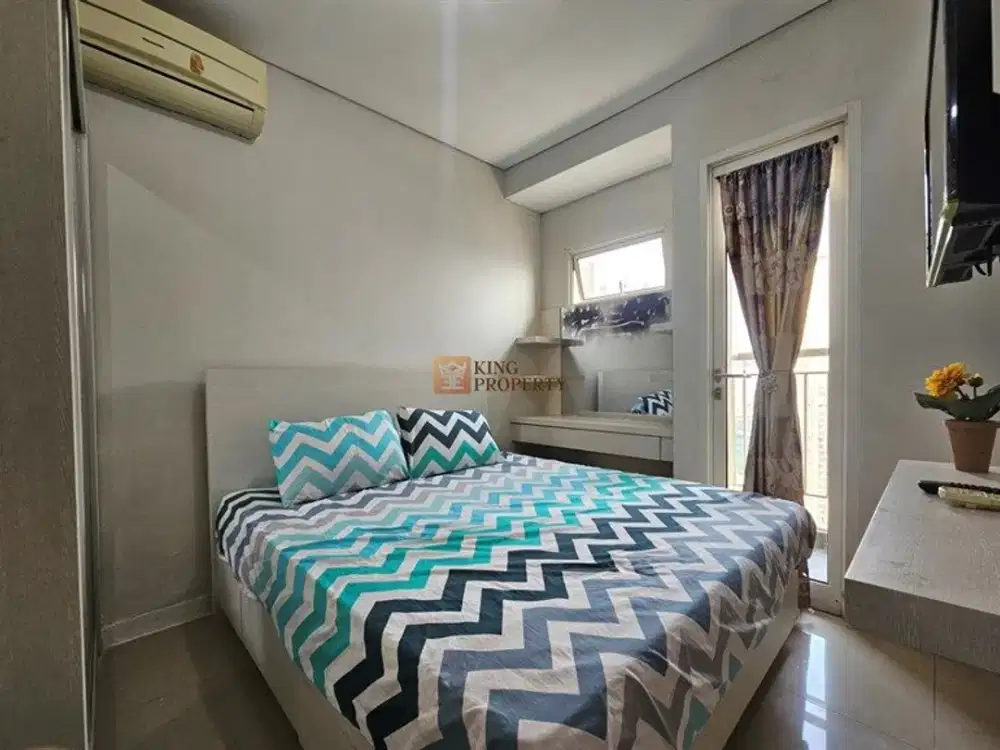 Sebrang Sogo Central Park & 5 Menit ke Kampus Trisakti Untar, Disewa Studio Furnished Bagus Siap Huni, Podomoro City Jakarta Barat