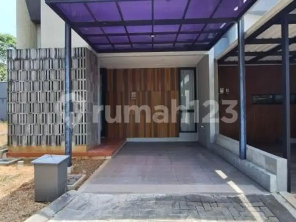 Rumah Minimalis Modern Siap Huni di Discovery Altezza Bintaro - Semi Furnished (Kitchen Set & 3 Ac)