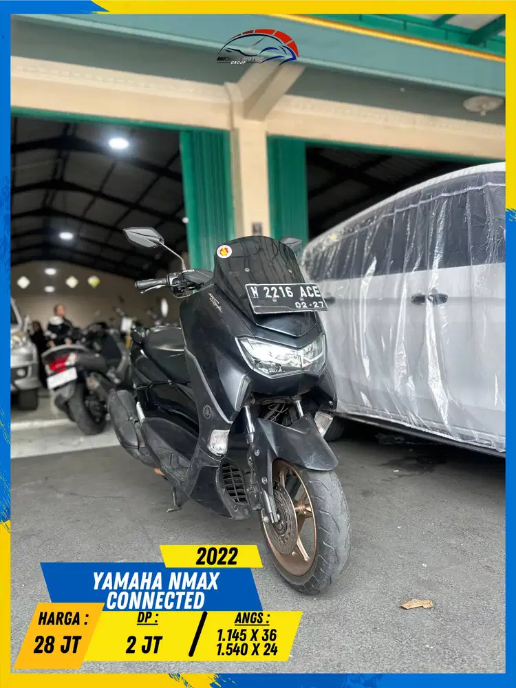 YAMAHA NMAX CONNECTED 2022 SIAP GASS MASZEHH HIKMAH MOTOR KEPUH