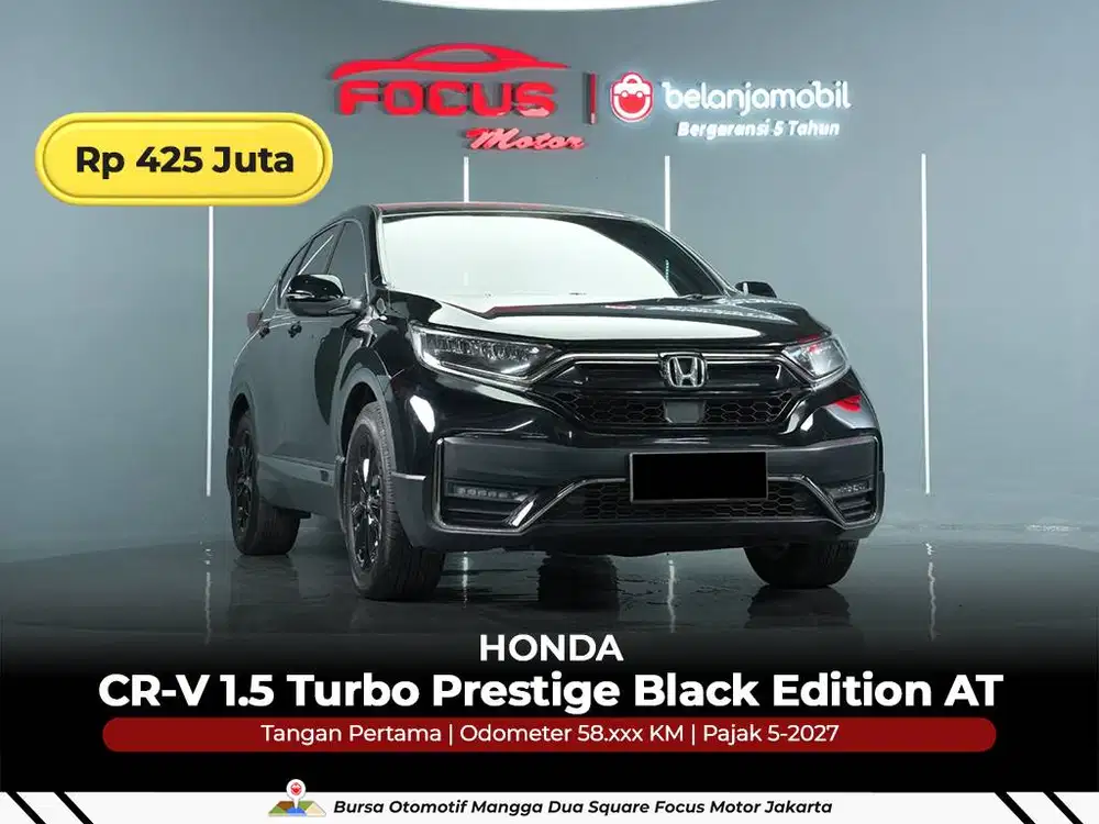[ GARANSI 5THN ] Honda CRV CR-V Prestige Black Edition 2022/2023/2024