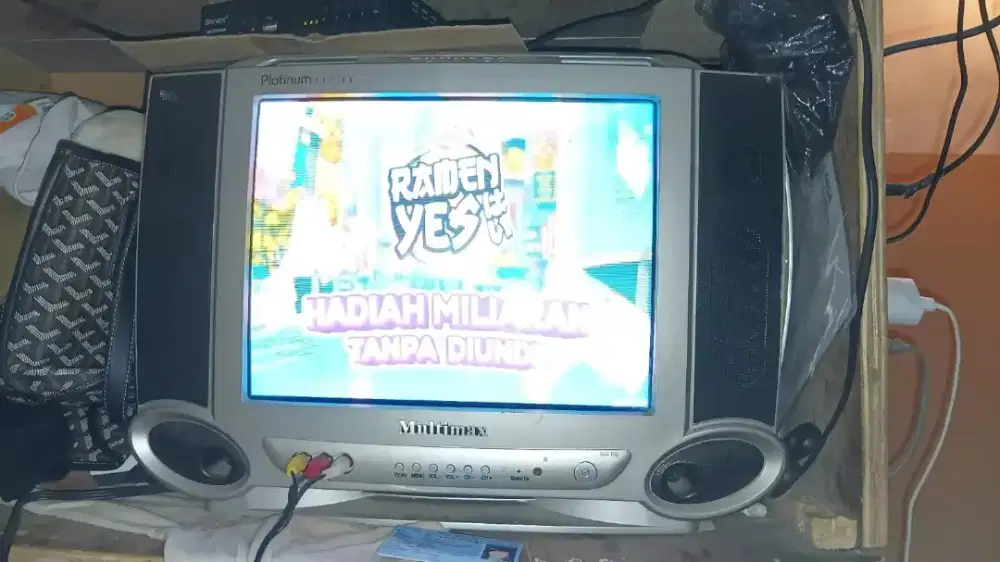 tv tabung + stb