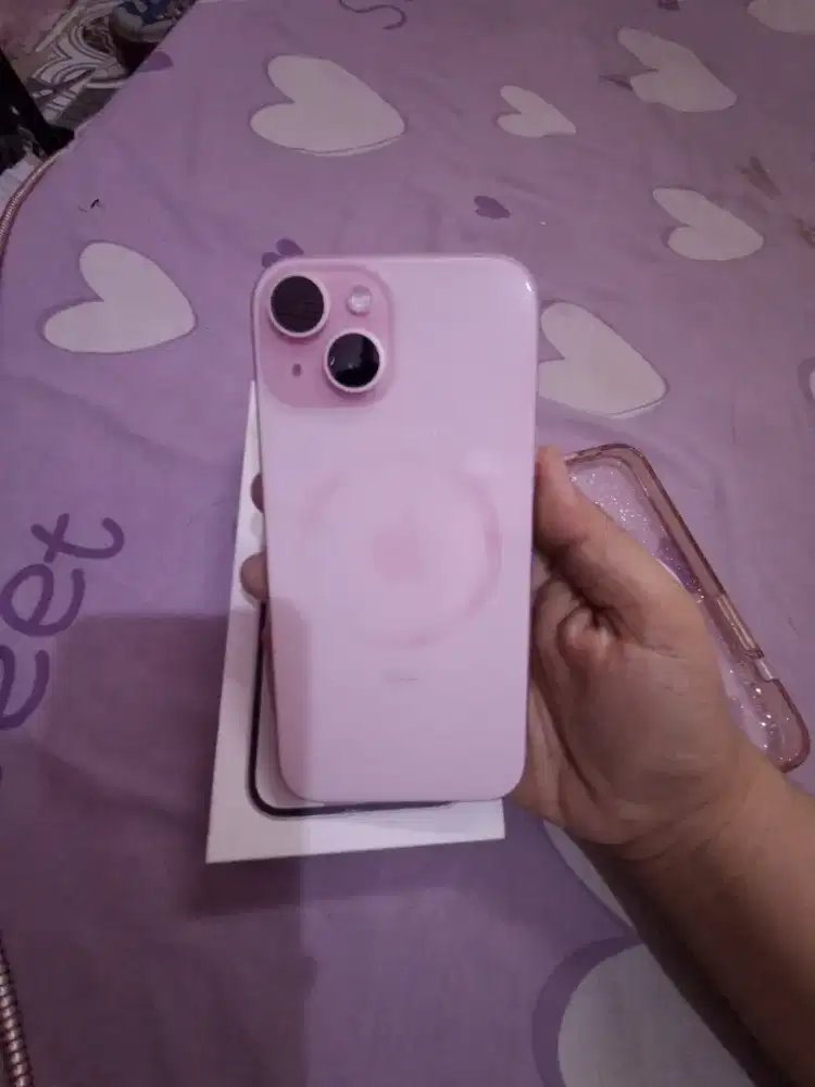Iphone 15pro pink 128gb