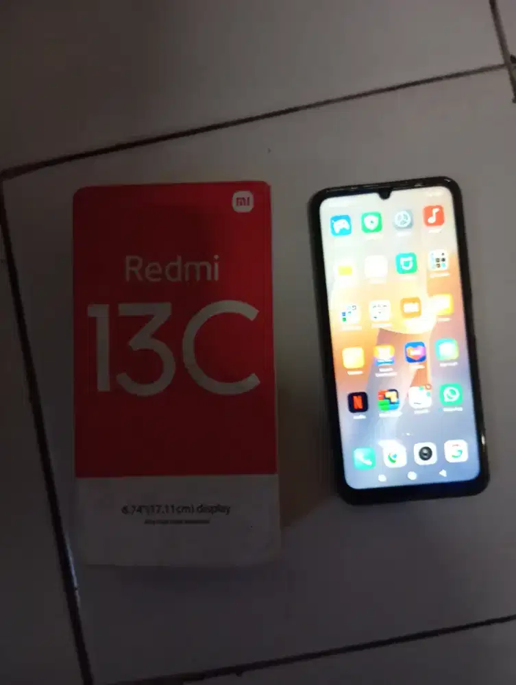 Xiomi c13 kondisi bagus