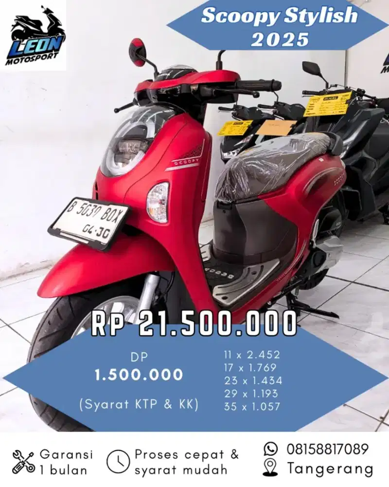 Scoopy Stylish 2025