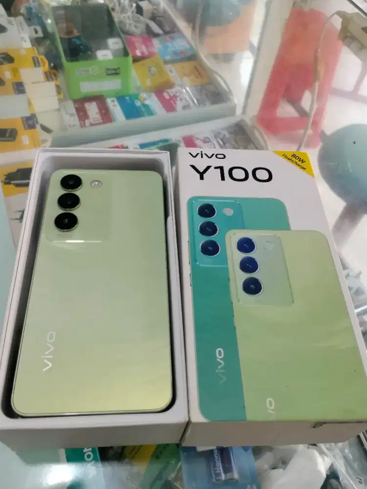 Vivo y100 8+8/256gb Nfc full set original  mulus no minus like' new