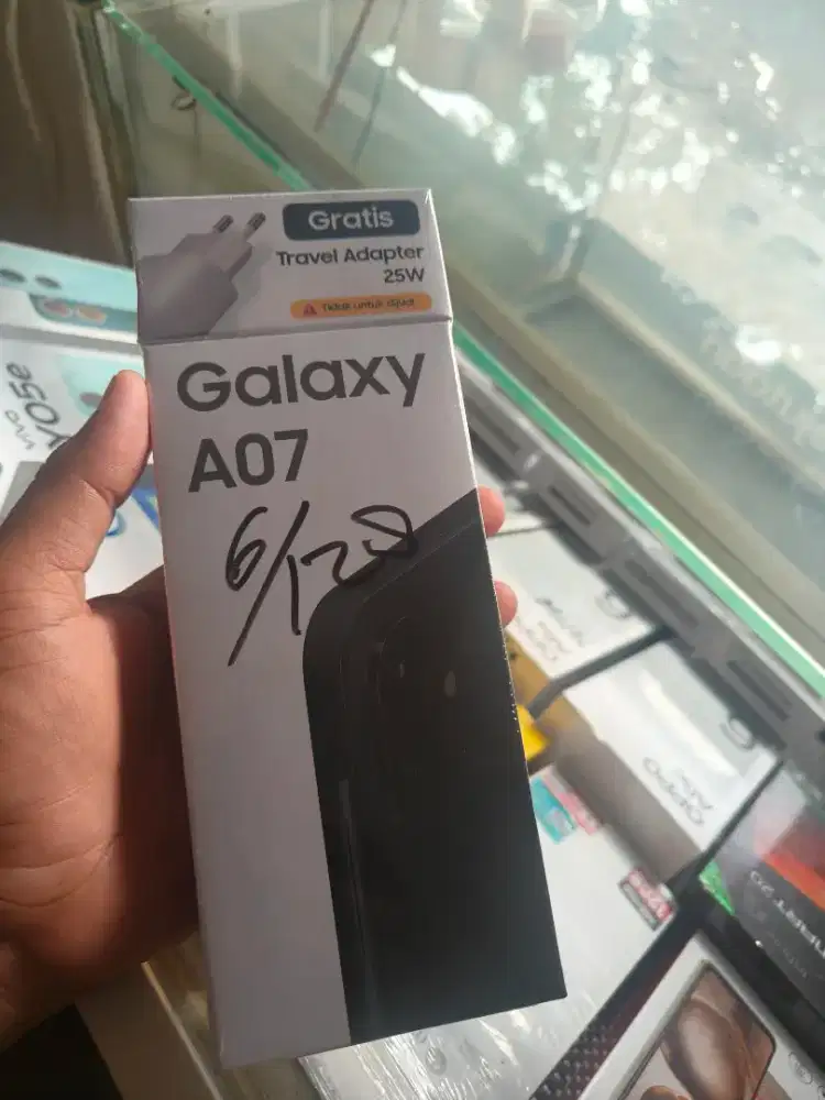 New Samsung galaxy A07 ram6/128 garansi resmi 1 tahun