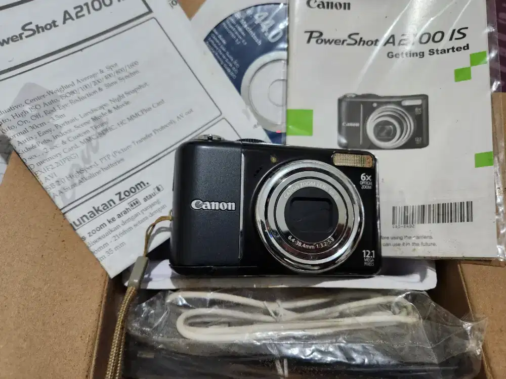 Dijual Kamera Camera Digital Canon Powershot A2100 IS Lengkap Original