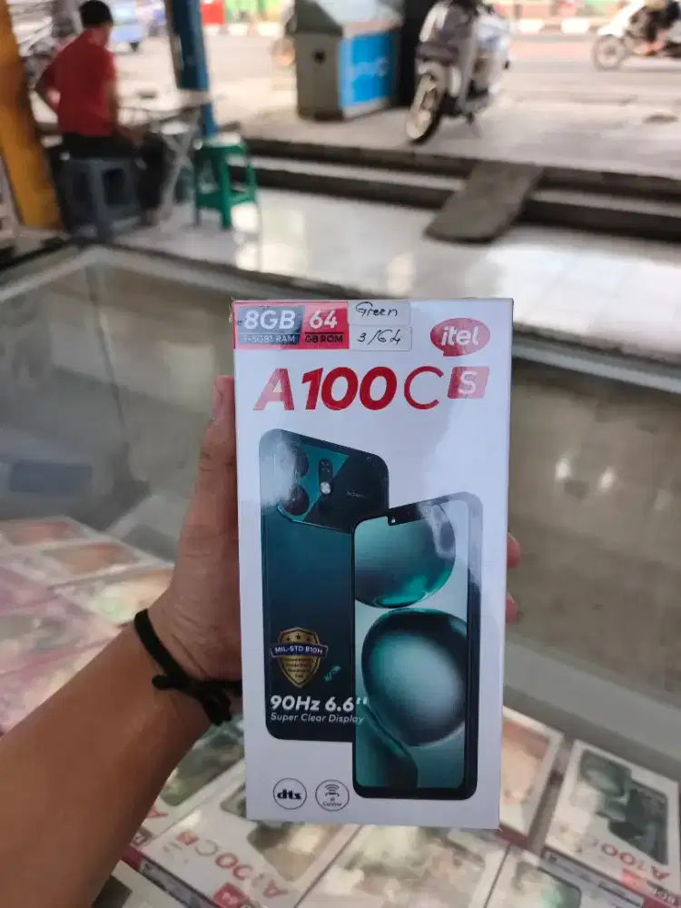 itel a100cs 3+5/64 segel pabrik garansi resmi no repack harga promo