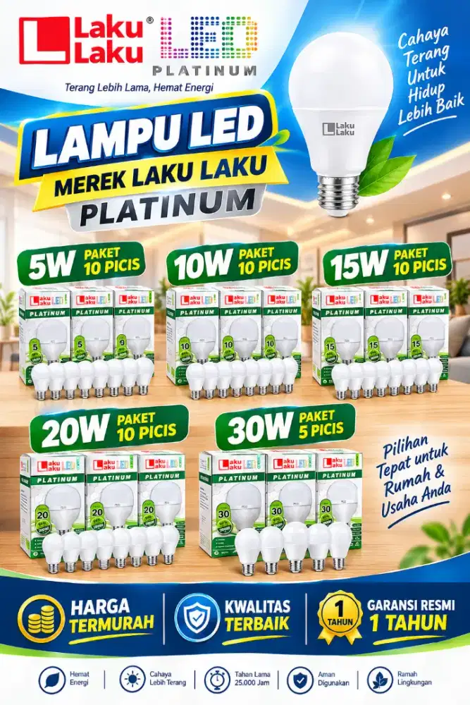 Lampu led berkwalitas harga termurah