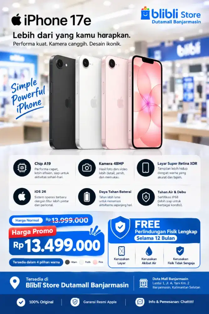 Promo Pembelian iPhone 17e