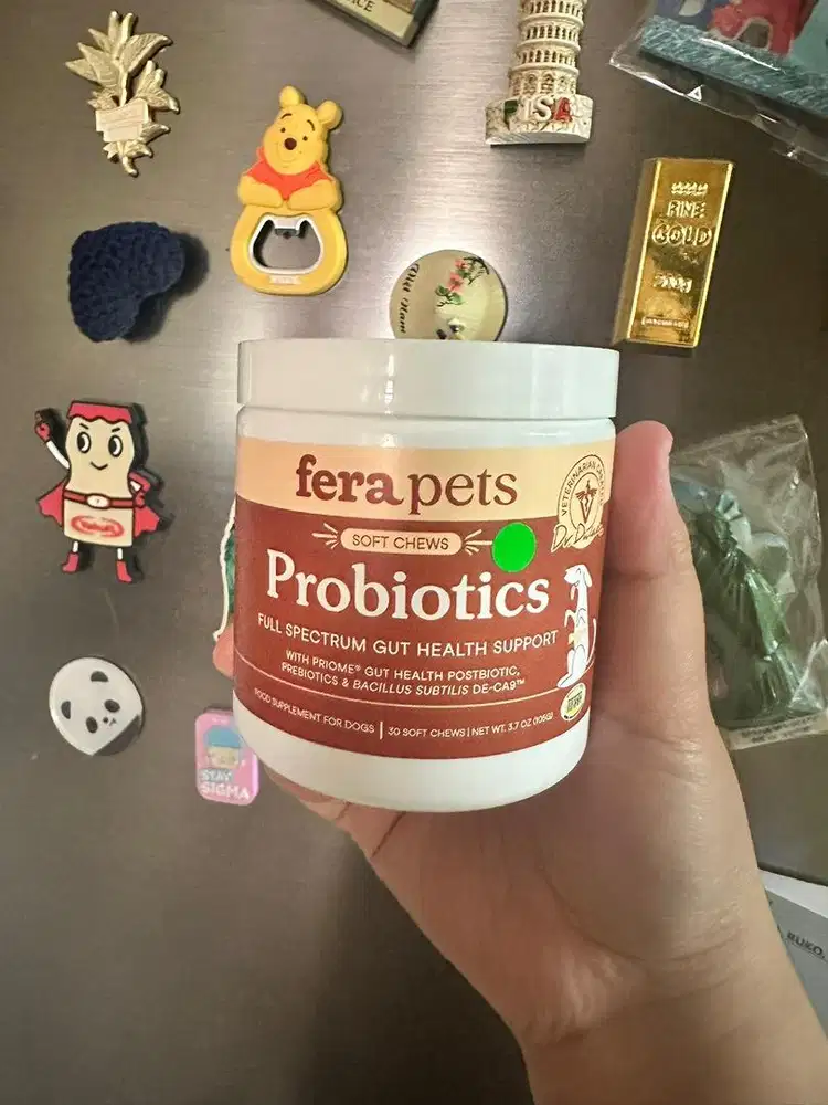 FERA PETS PROBIOTICS SOFT CHEWS FULL SPECTRUM GUT HEALTH SUPPORT