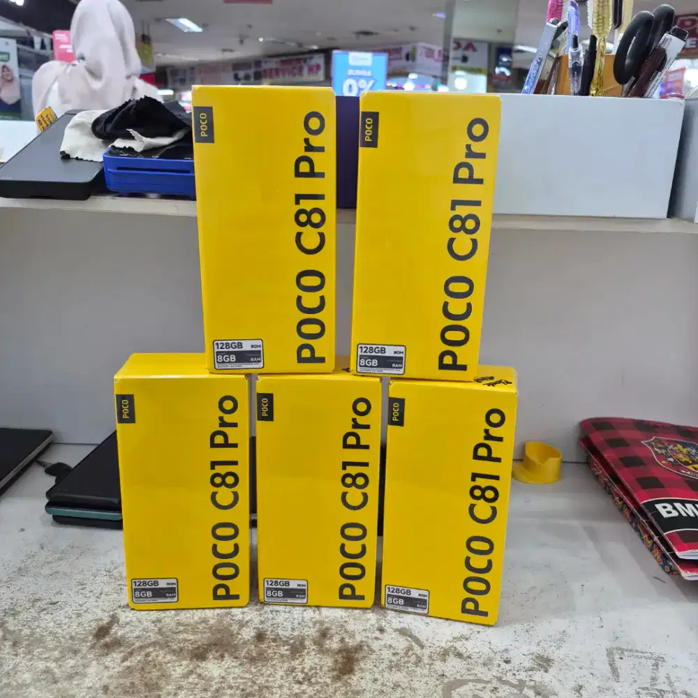 POCO C81 Pro 4+4/ 128gb Baru