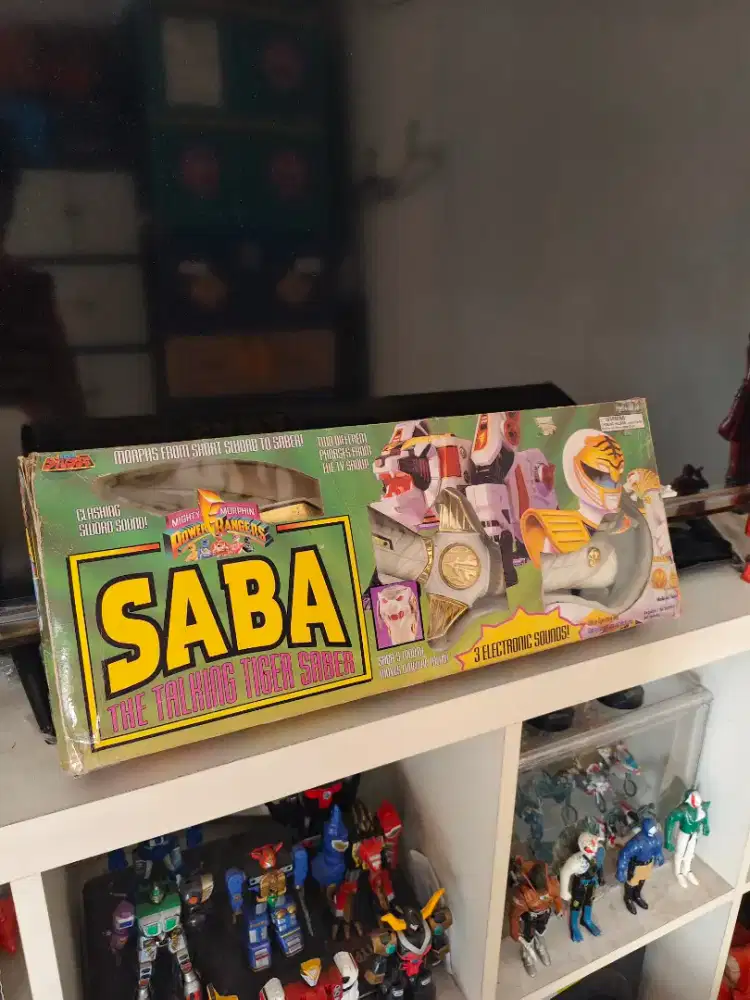 Pedang saba rangers putih power rangers