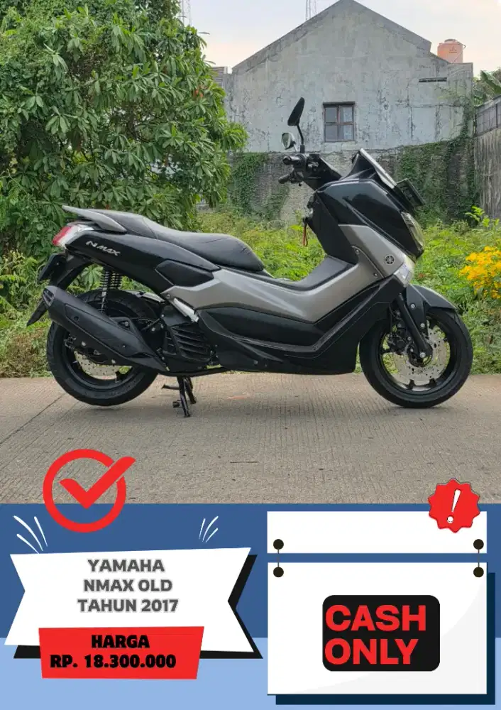 Yamaha Nmax Old Tahun 2017 Gress Siap Pakai