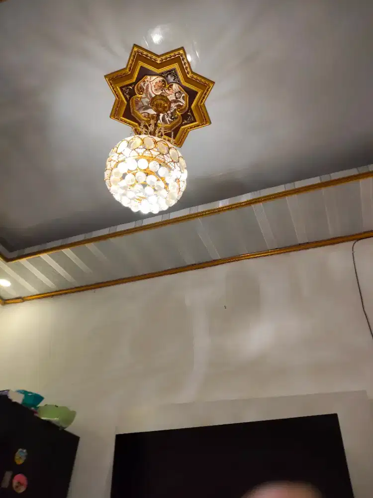 Dijual murah lampu kristal gantung