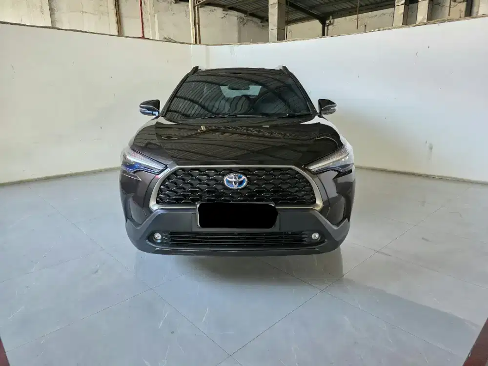 Toyota Corolla Cross 1.8 Hybrid AT (Matic)2021 Coklat Km 54rban Mulus
