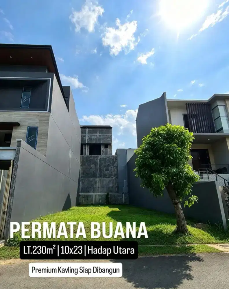 Dijual kavling di permata buana lokasi premium