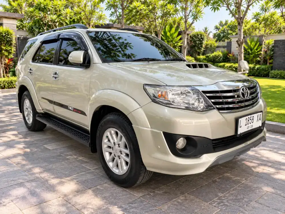 Toyota Fortuner VNT Turbo Trd AT 2013 DP Minim 35jt