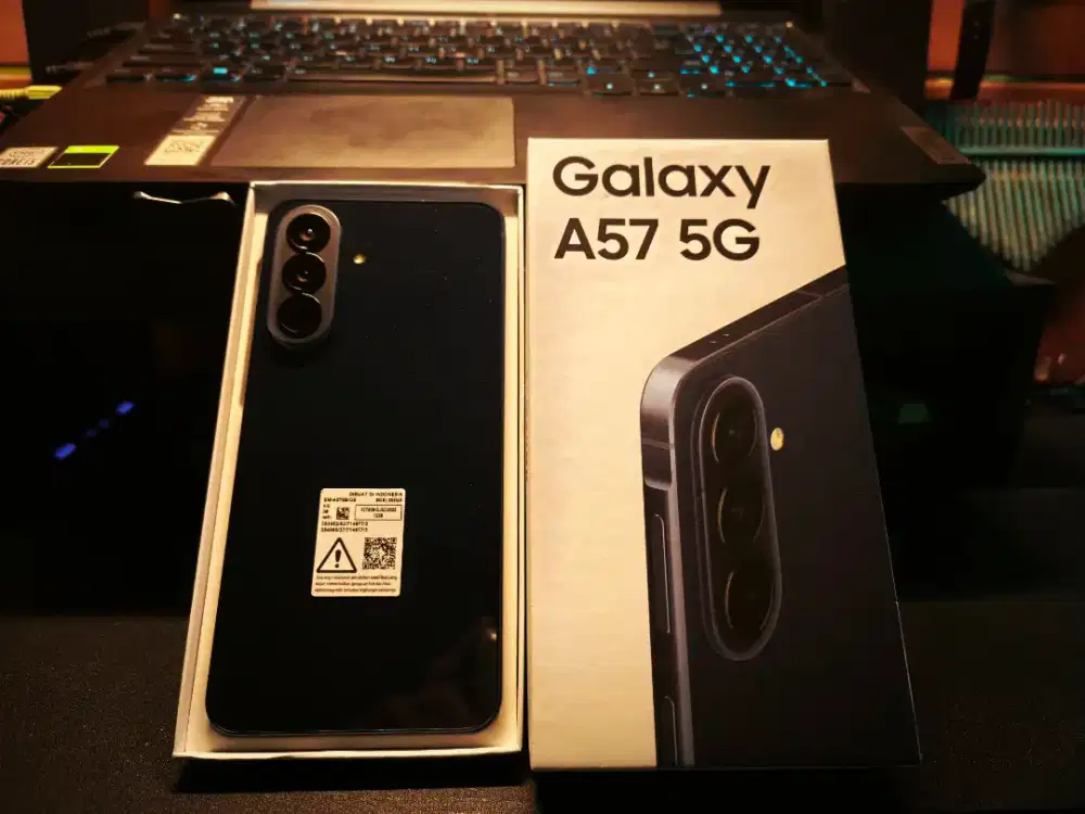 Samsung Galaxy A57 5G (8/256GB) Resmi SEIN - Mulus Like New Fullset