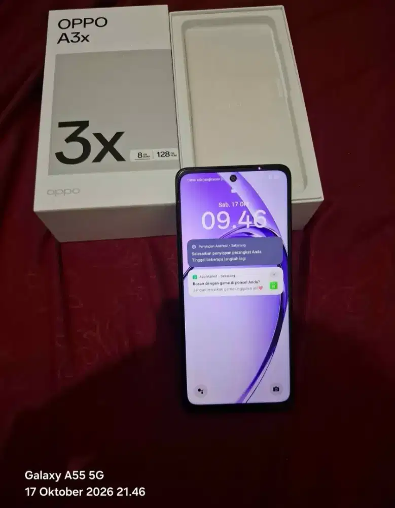 Oppo a3x 4/128 garansi resmi indonesia