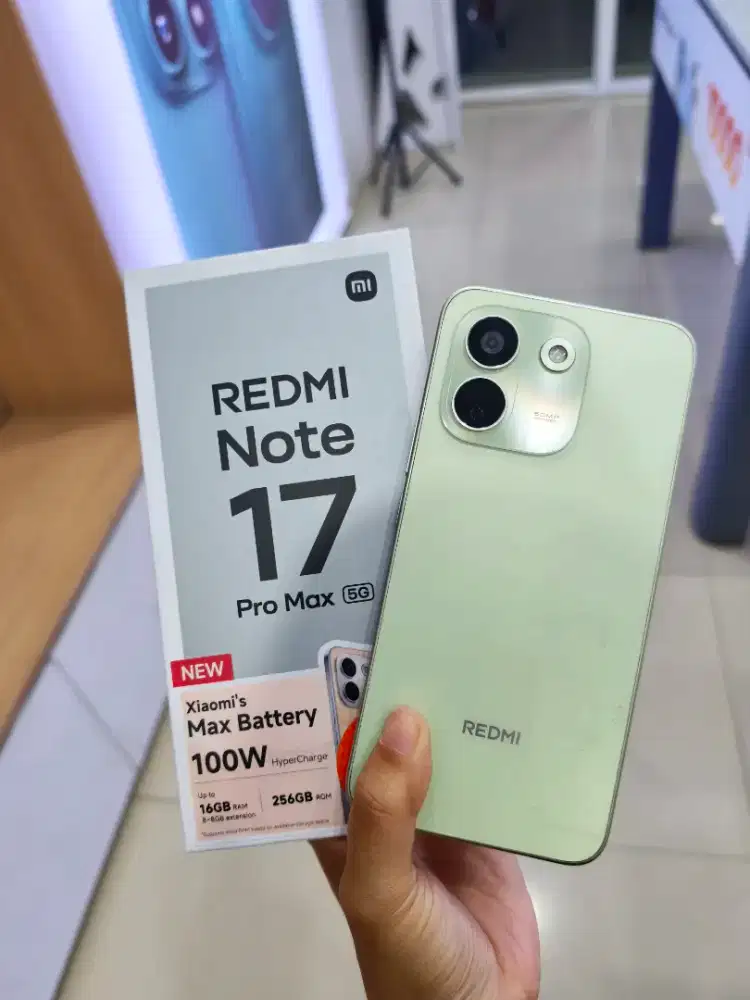PROMO SPESIAL REDMI NOTE 17 PRO MAX 5G RAM 8/256 GB
