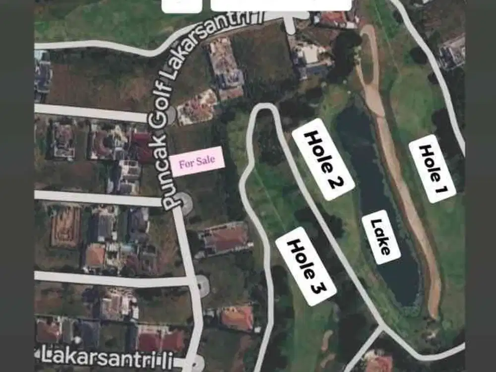 DIJUAL KAVLING GOLF VIEW PUNCAK GOLF A1 citraland surabaya