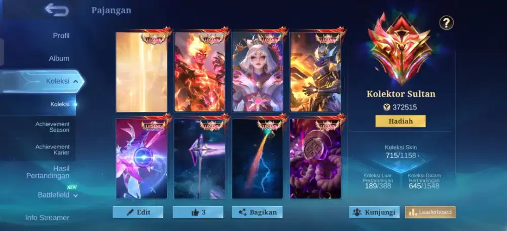 Akun Old Mobile Legends