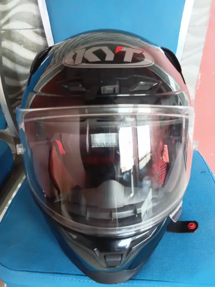 HELM KYT STRIKER HITAM GLOSSY