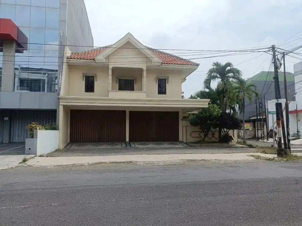 Rumah Gayungsari Surabaya Startegis Jalan Raya Cocok Buat Kantor