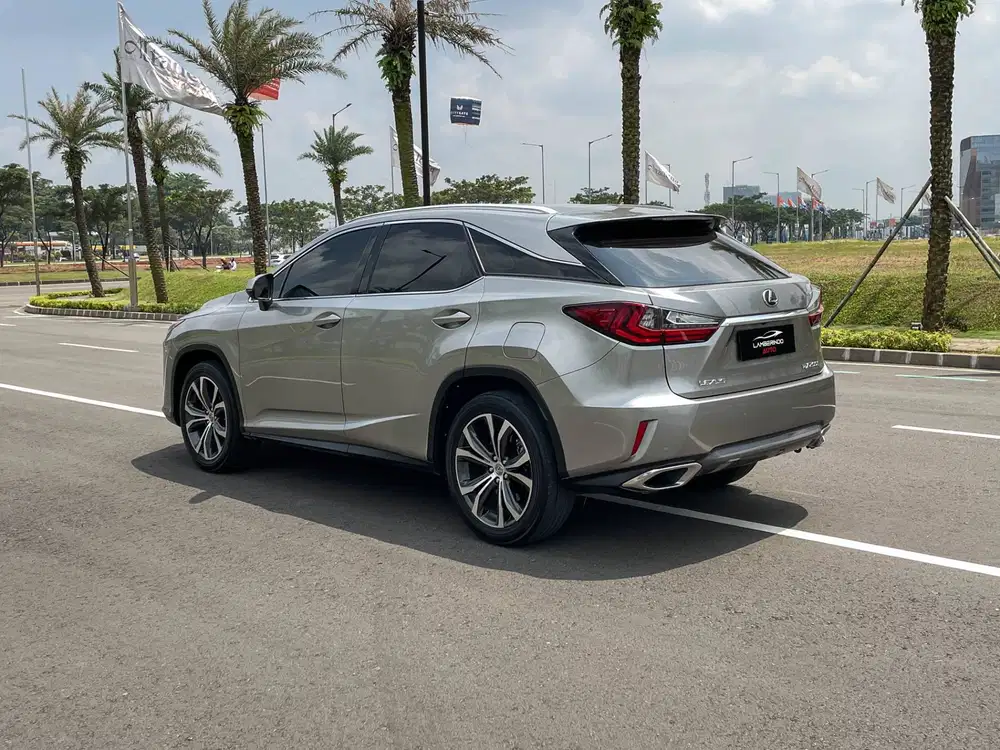 LEXUS RX200t LUXURY 2016 ABU ABU SILVER LOW ODO KM RENDAH MULUS
