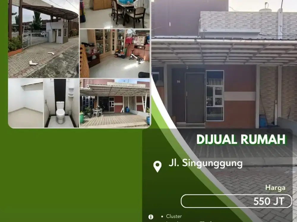 Dijual Cepat Rumah Jalan Sigunggung Pekanbaru Kota Siap Huni! Best Deal Property!