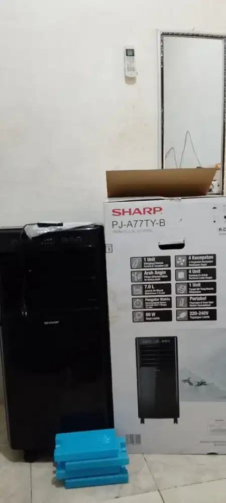 Jual aircooler Sharp model PJ-A77TY-B