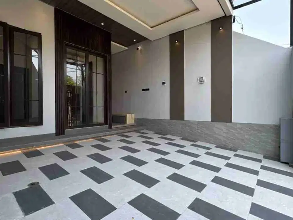 RUMAH MODERN MINIMALIS 2 LT DI KOMPLEK PAMULANG ESTATE, TANGSEL