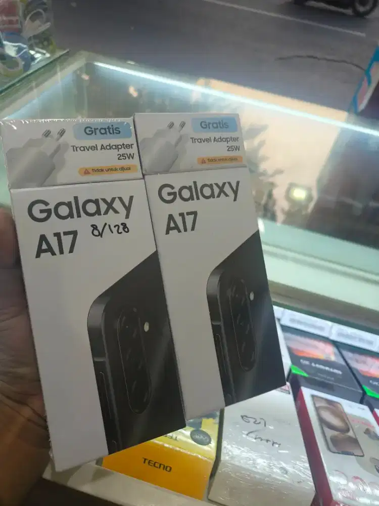 New Samsung galaxy A17 ram8/128 garansi resmi 1 tahun