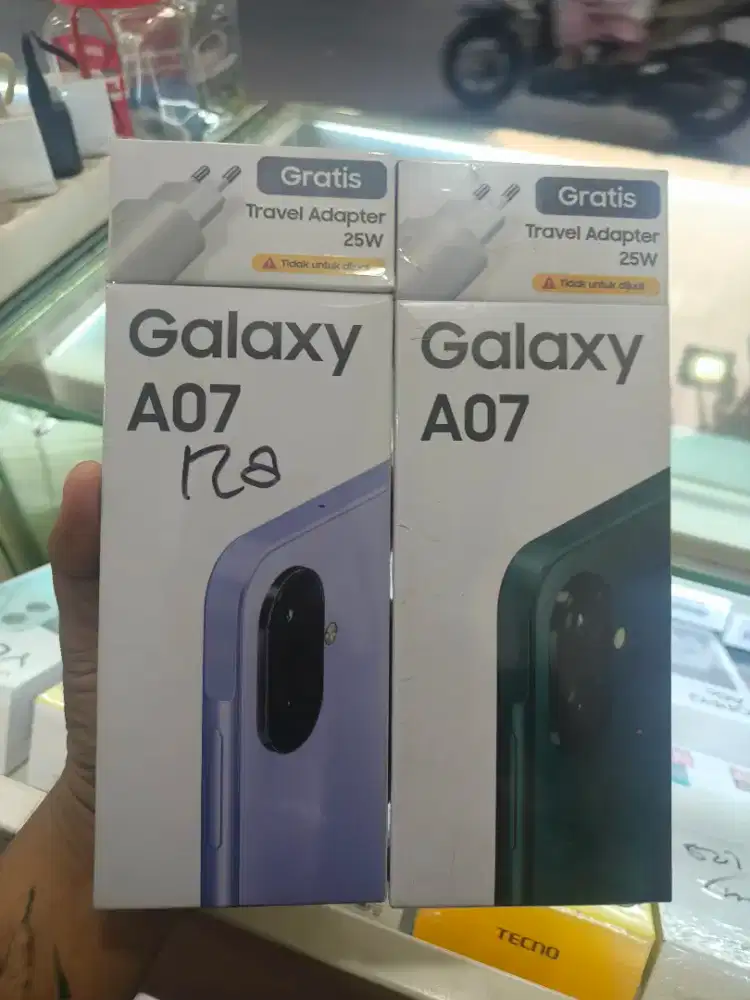 New Samsung galaxy A07 ram4/128 garansi resmi 1 tahun