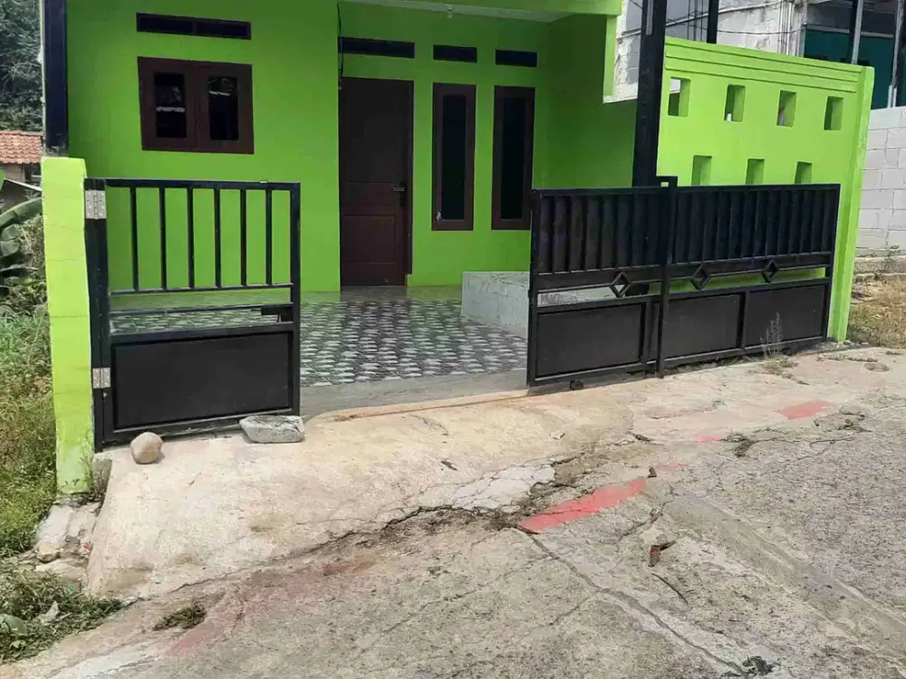 Dijual Rumah Baru  Ada kolam ikan di Ciapus Bogor