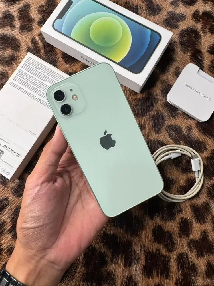 iPhone 12 64GB BH78 Resmi (Mint)
