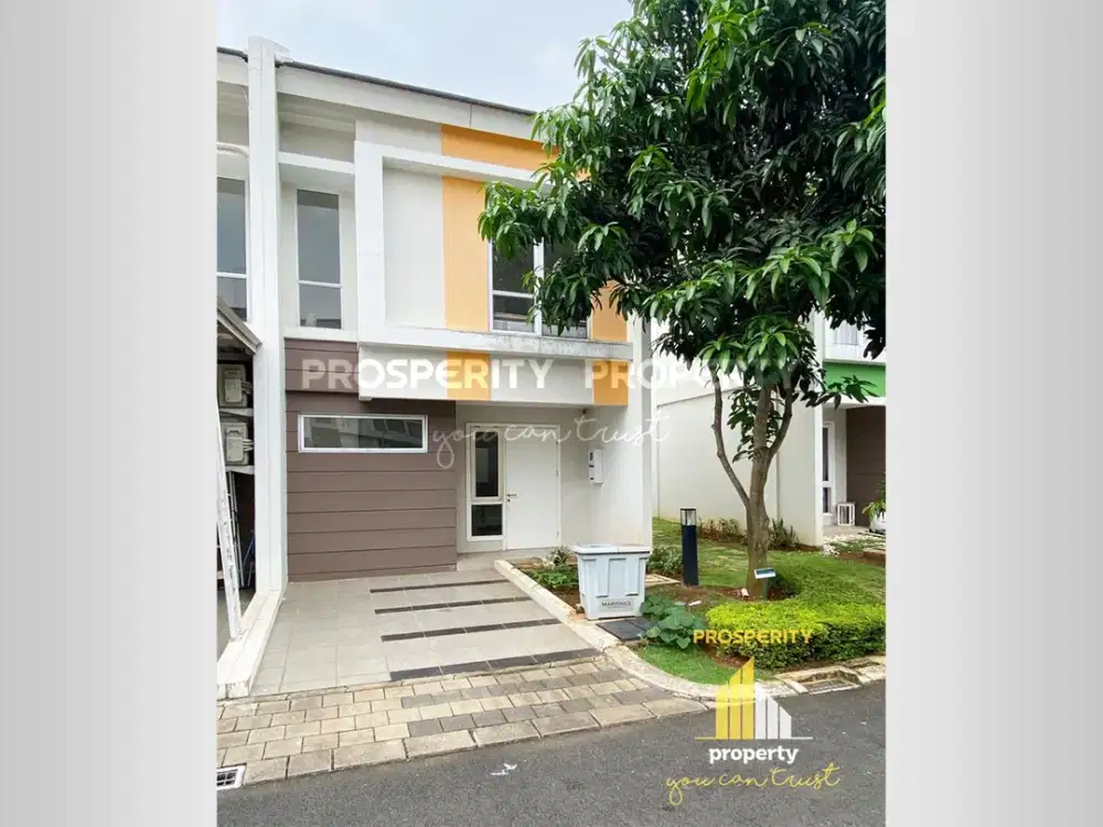 Rumah di Cluster Martinez Kondisi Terawat Posisi Hoek Banci Bangunan 2 Lantai Kawasan Symphonia Developer Summarecon Gading Serpong