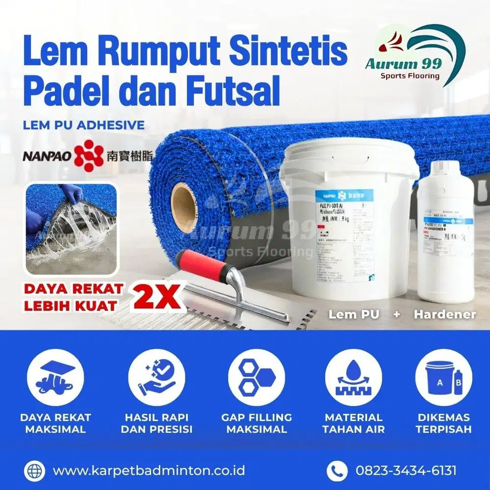 Lem Rumput Sintetis PU-2000 (A) - Lem PU Adhesive