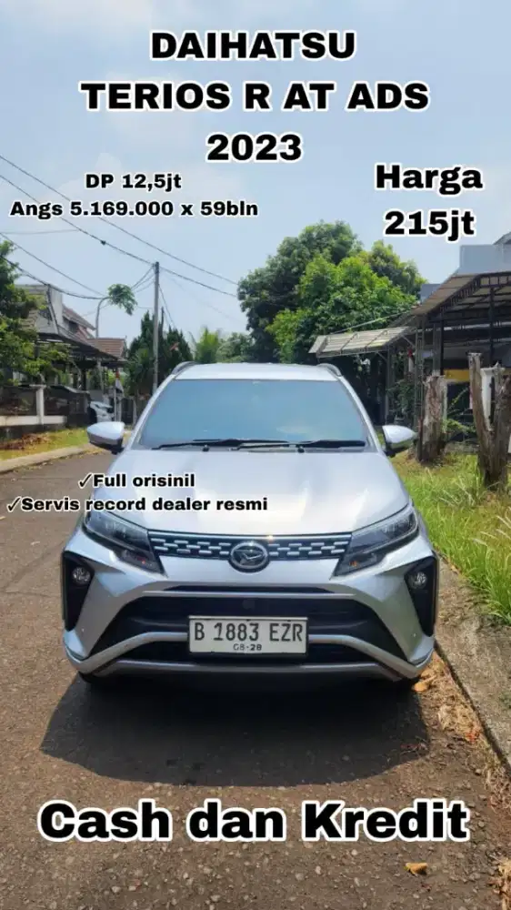 Km 39500 service record !! Terios R Ads metic 2023