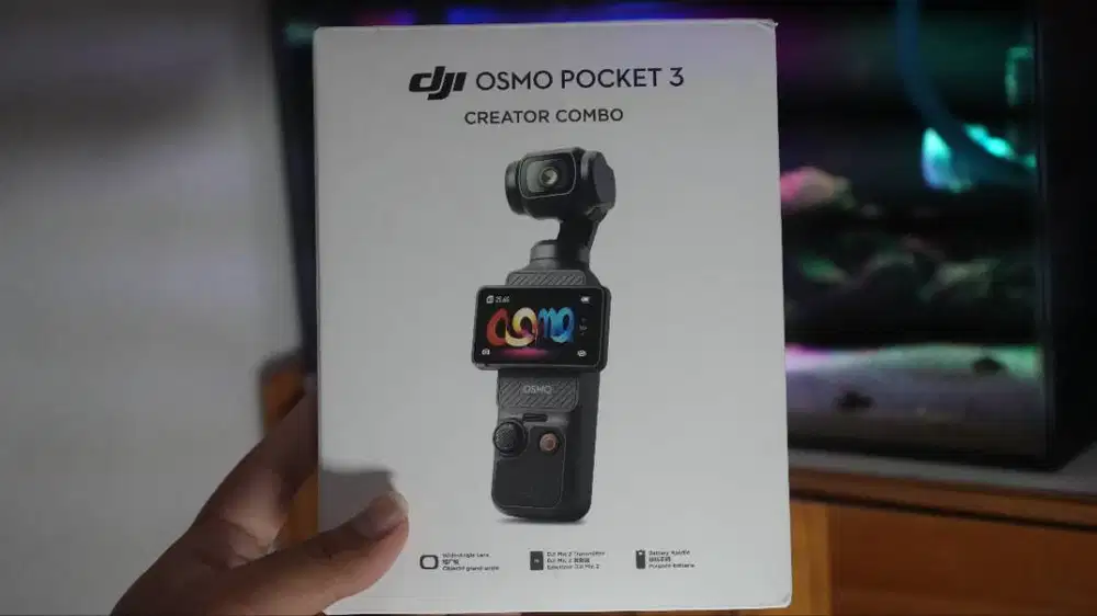 Dji Osmo Pocket 3 + Creator Combo Siap Pakai!!!