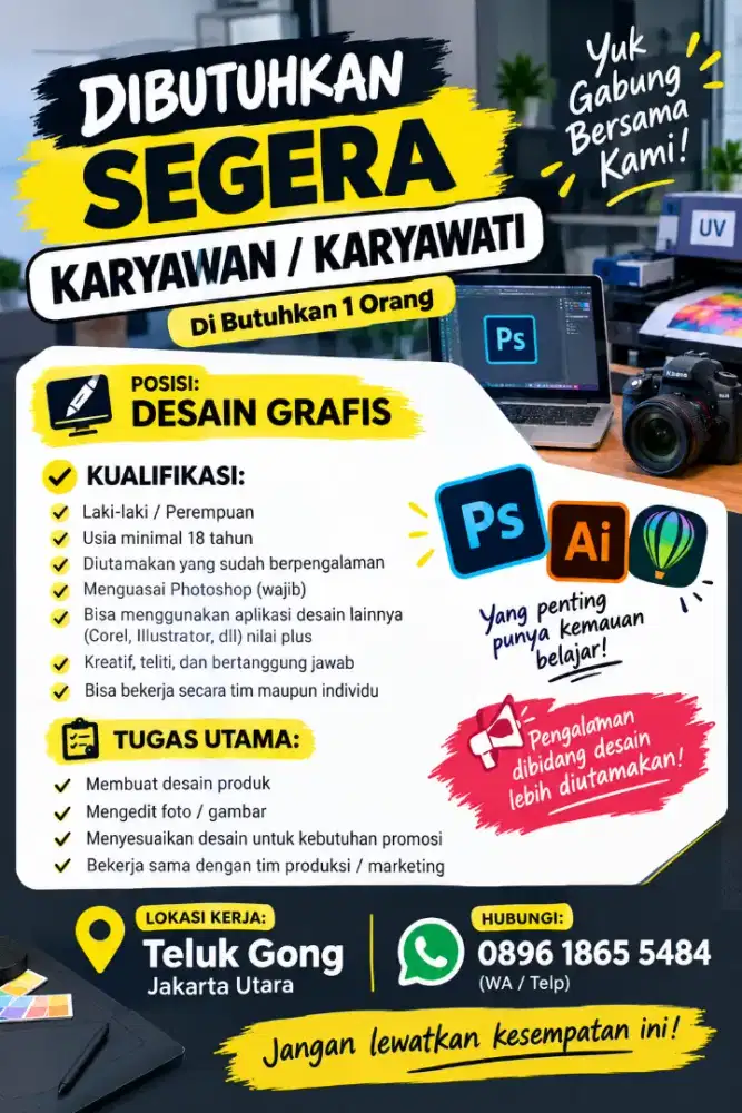 Loker design grafis
