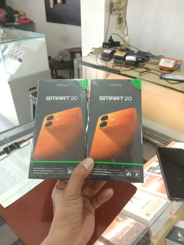 [ Fast respon WA ] Infinix Smart 20 4+4/64 Garansi resmi 1thn