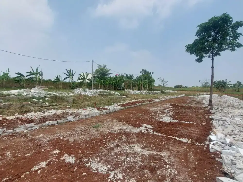 100 Jutaan Tanah Kavling Hunian & Investasi Dekat Calon Tol Bojonggede